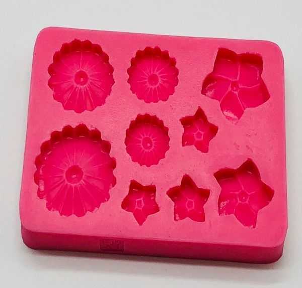 Assorted Daisy Silicone Mold