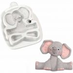 Baby Elephant 3D Silicone Mold