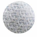 Round Cake Board Silver - 6" X ¼” Thick