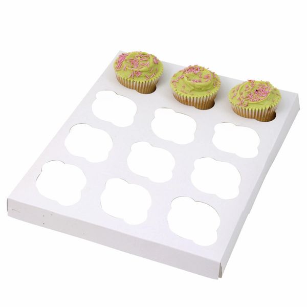 Cupcake Insert For 12 Regular, White (5 PK)
