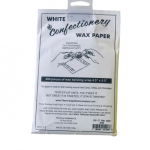 Waxed Paper Confectionery Wrappers White
