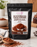 Premium Dutch-Process Cocoa Powder 22/24 – 500 g - Image 2