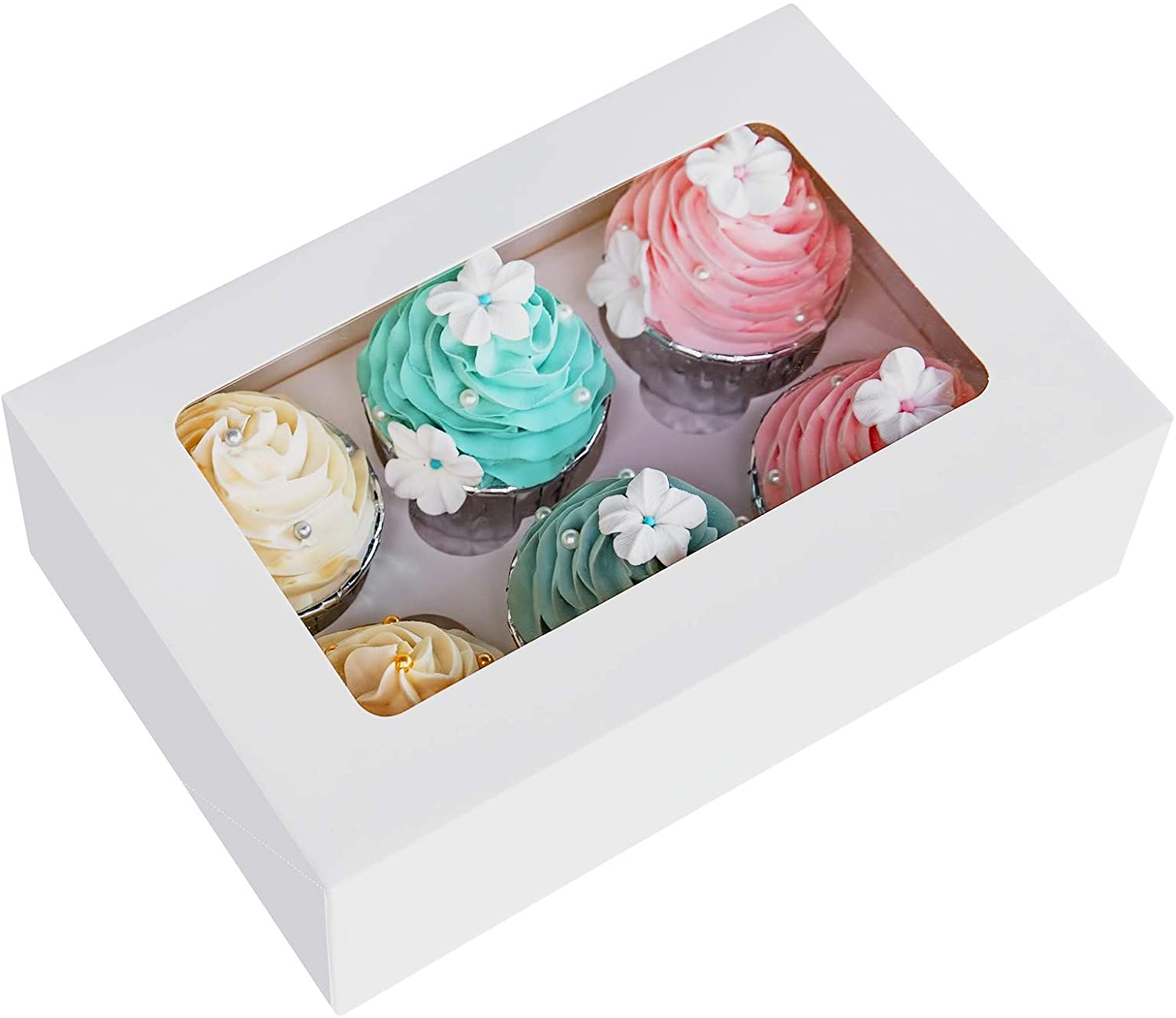 Cupcake Cake Window BoxesPremium QualityCake Decorating Craft4 x Tray