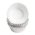 Silver Foil Cupcake Liners – 40-pcs Pack