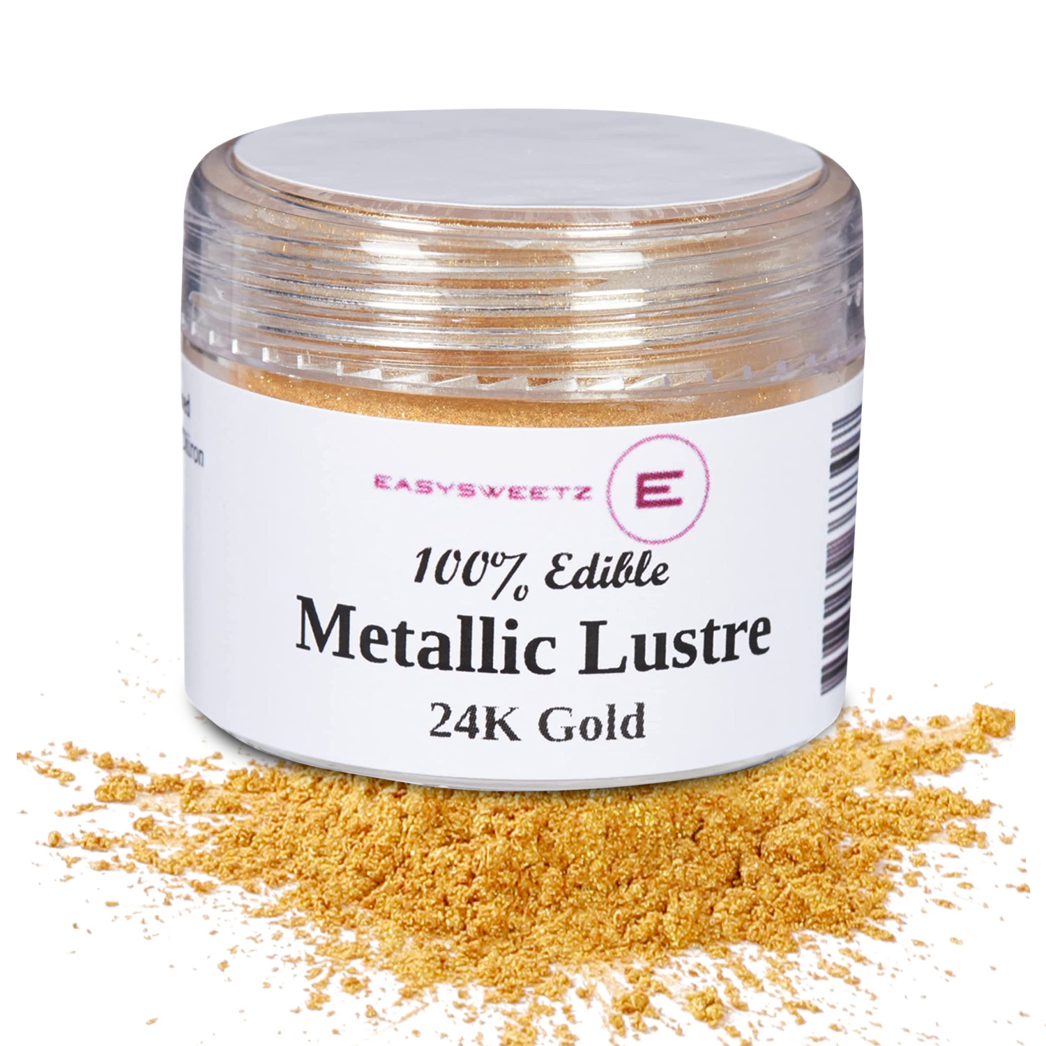 Edible Gold Luster Dust  24 Karat Gold Luster Powder