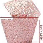 Lace Cupcake Wrapper Pink - 24-Count