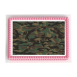 Camouflage Edible Image Frosting Sheet #J435