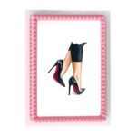 Fashion Legs High Heels Edible Image Frosting Sheet #J408
