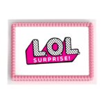 Lol Surprise Dolls Logo Edible Image Frosting Sheet #J411