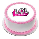 Lol Surprise Dolls Logo Edible Image Frosting Sheet