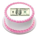 100 Dollar Bill Edible Image Frosting Sheet