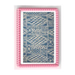 Ndop Indigo Textile Edible Image Frosting Sheet #J425