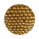 Gold Sugar Pearls Sprinkles 7 mm Size