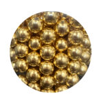 Gold Pearl Dragees 10 mm Size
