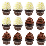 Choco-Vanilla Bliss Cupcakes