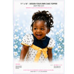 Design Your Own 11" × 16" Full Sheet Edible Image – Portrait – Rush Printing
