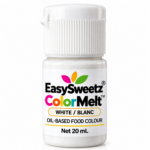 EasySweetz® ColorMelt™ Oil Based Food Colour – White – 20 mL