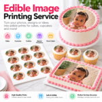 Edible Image Printing – Upload & Print Frosting Sheet – Regular (Not Pre-Cut)